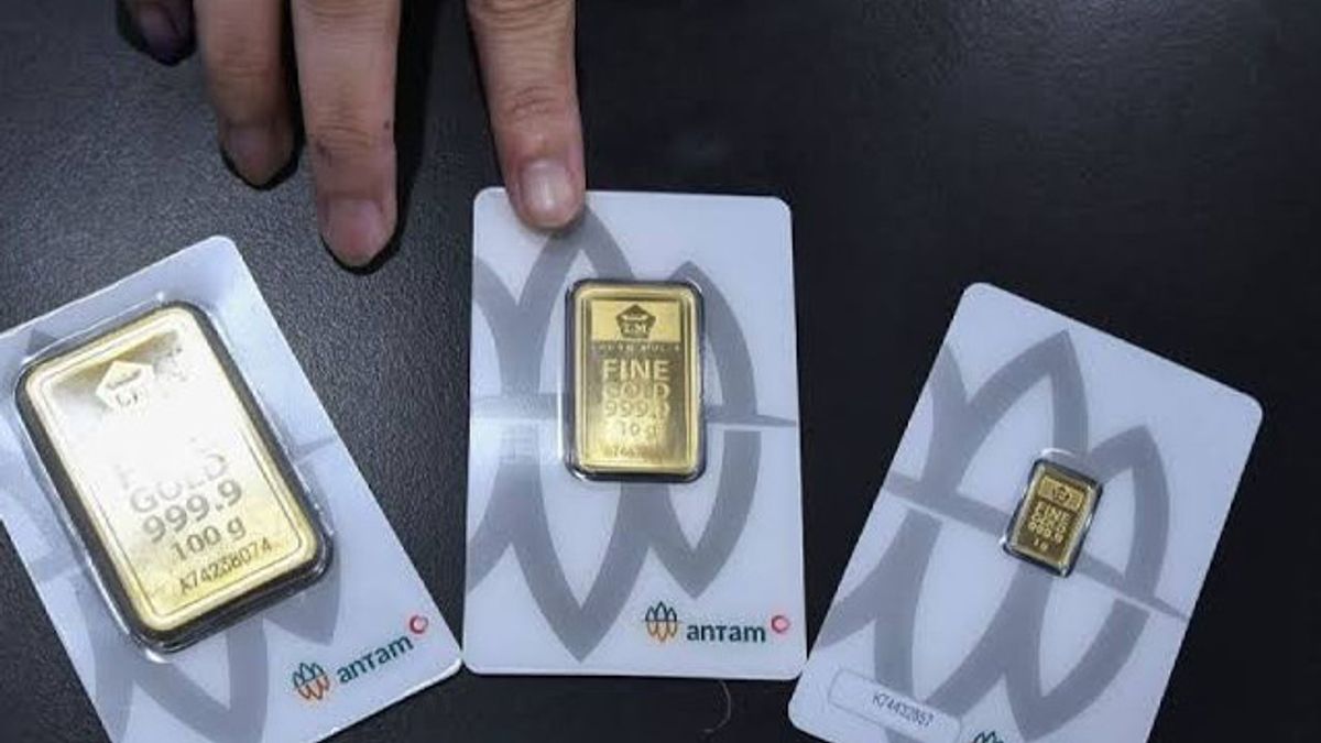 Makin Berkilau, Harga Emas Antam Tembus Rp2 Juta per Gram