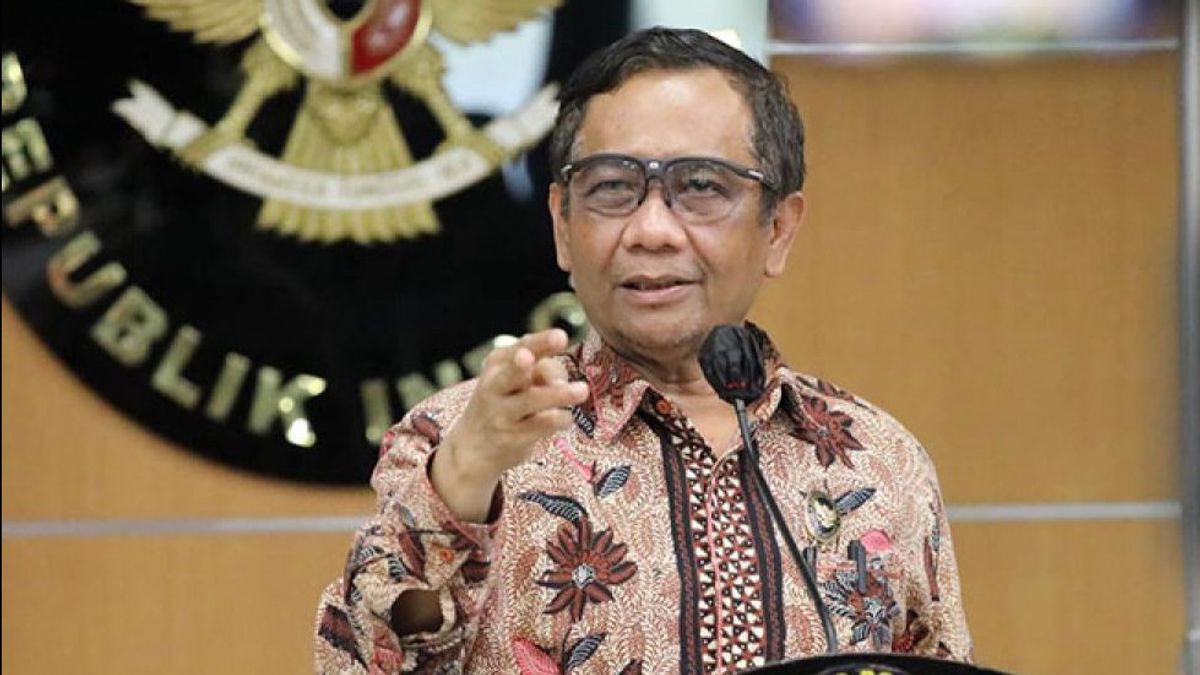 Mahfud MDは、インドネシア法は2020年9月2日の今日の記憶の中で産業的であることを強調