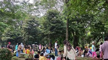 Crowded Tourists, 4 Children Data Officers Disappeared In Ragunan Wildlife Park