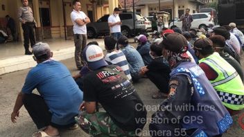Opération Massive, Banten Police Ciduk 438 Personnes Suspectées Voyous