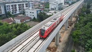 Jakpro يدعي أن مشروع LRT جاكرتا المرحلة 1B لا حوادث، ساعات العمل تصل إلى 6.4 مليون