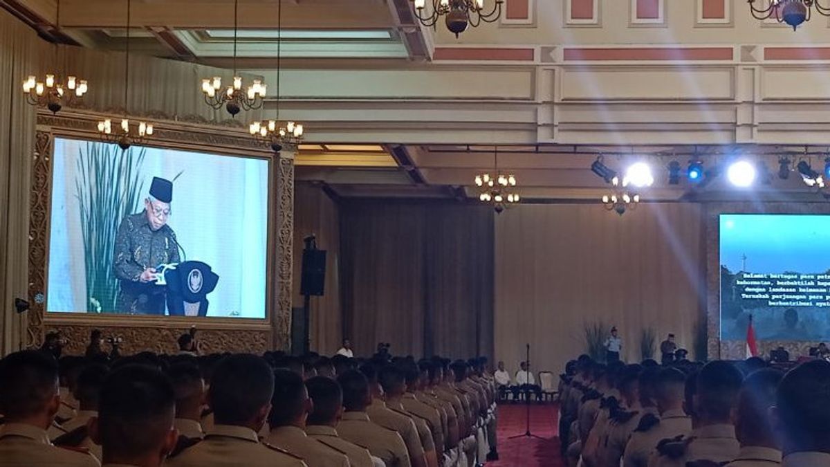 Vice President Asks TNI-Polri Capaja To Improve Self Quality And Competitiveness