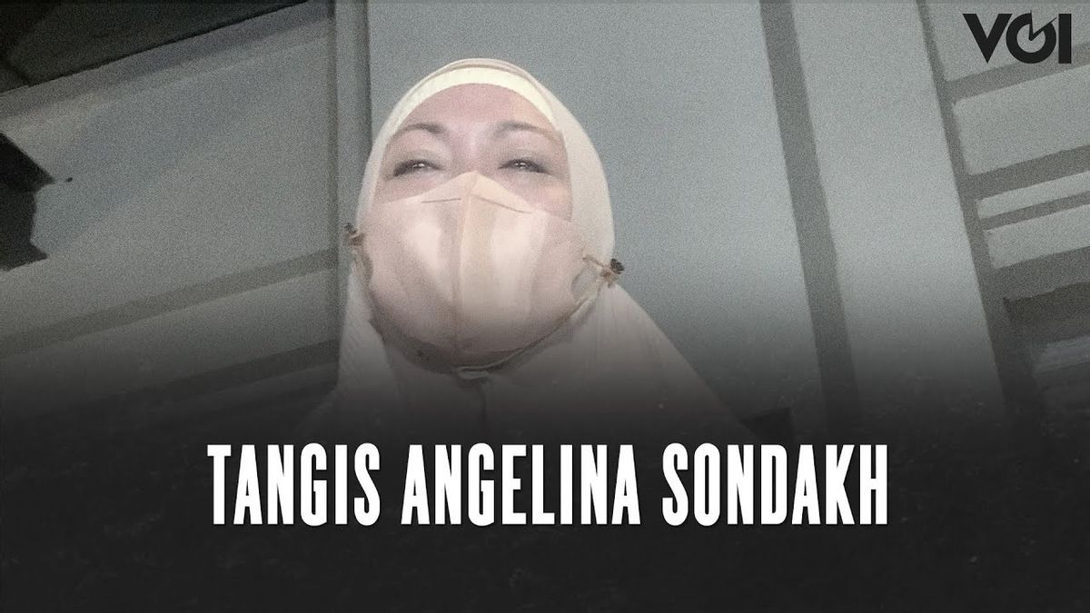 VIDEO: Father Closes Age, Angelina Sondakh Tells You The Last TIME