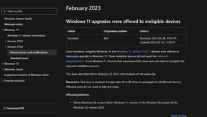 Microsoft Tak Sengaja Meluncurkan Pembaruan Windows 11 ke Perangkat yang Tidak Mendukung