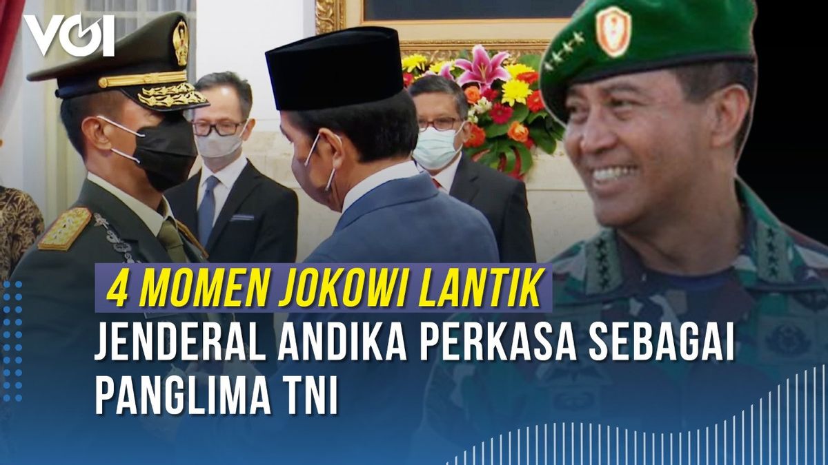 VIDEO: 4 Momen Pelantikan Jenderal Andika Perkasa Sebagai Panglima TNI