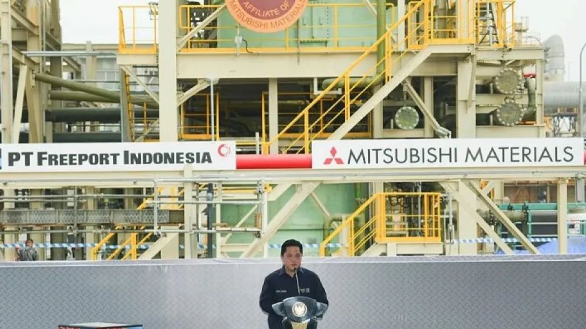 Support Freeport Contract Extension, Erick Thohir: Not In A Hurry