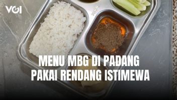 Menu MBG à Padang, Rendang Istimewa avec Santan Kelapa Bumbu Petikan Beruk Terlatih
