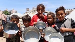 29 Anak-anak dan Lanjut Usia di Gaza Meninggal Kelaparan