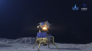Wahana Antariksa China Sukses Bawa Sample Material Bulan ke Bumi