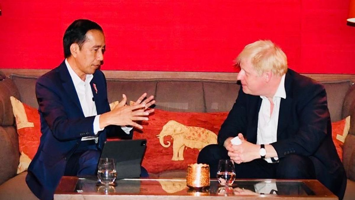 خارطة طريق قائمة بالفعل، الرئيس جوكوي يقدر تسهيل التعاون الثنائي بين إندونيسيا والمملكة المتحدة