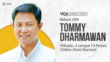 VIDEO : Exclusive, Chairman of JDN Tommy Dharmawan Reveals There Are 5 to 10 Percent of Doctors Experiencing Burnout