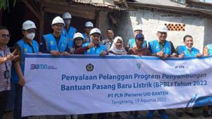 2.240 Rumah Tangga di Banten Terima Bantuan Pasang Baru Listrik