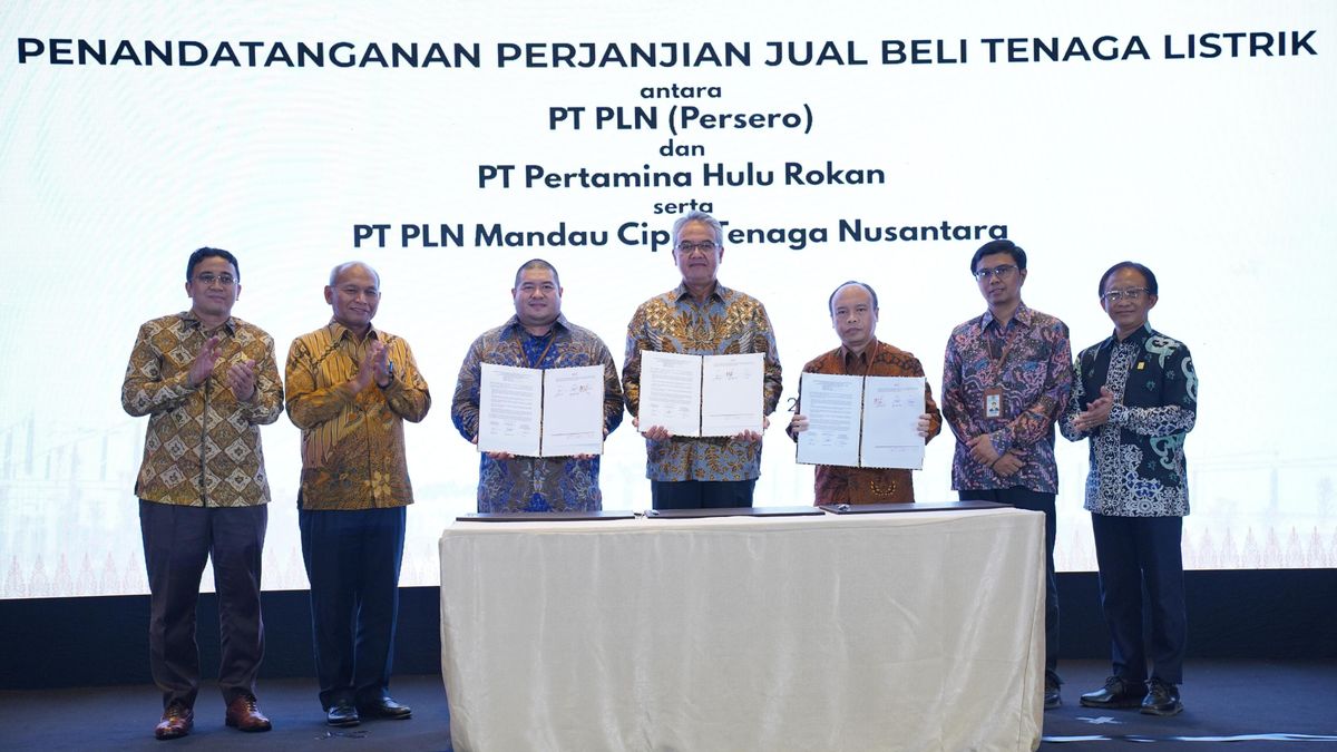 Teken PJTBL, PLN Pasok Listrik ke WK Rokan