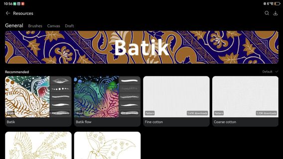 Berkolaborasi dengan Museum Batik, Huawei Hadirkan Fitur Pola Batik di Aplikasi GoPaint 