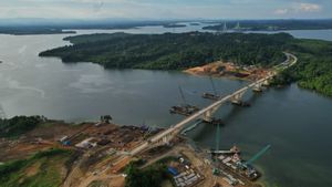 Tingkatkan Konektivitas ke IKN, Jembatan Duplikasi Bentang Pendek Pulau Balang Dibangun