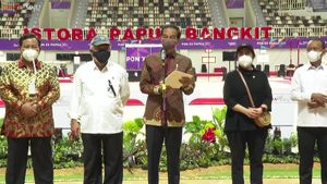 Resmikan Arena PON XX, Jokowi: Kita Bersyukur Papua Punya <i>Venue</i> Olahraga Standar Internasional