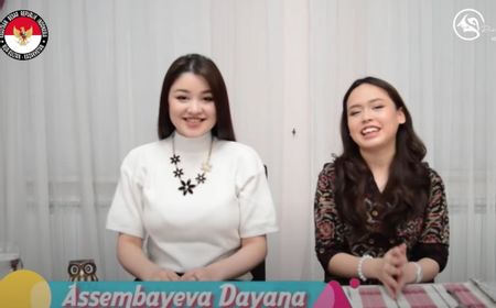 Dayana Santap Soto Ayam dan Indomie di KBRI Nur-Sultan Kazakhstan