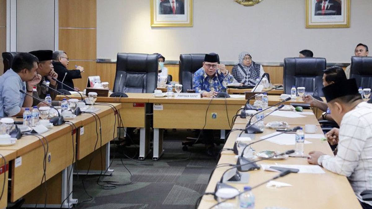 DKI Jakarta DPRD Forms An Asset Special Committee