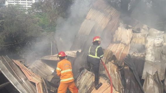 But Called To Put Out The Fire, An OKU South Sumatra Firefighter Alami Luka In The Head Died
