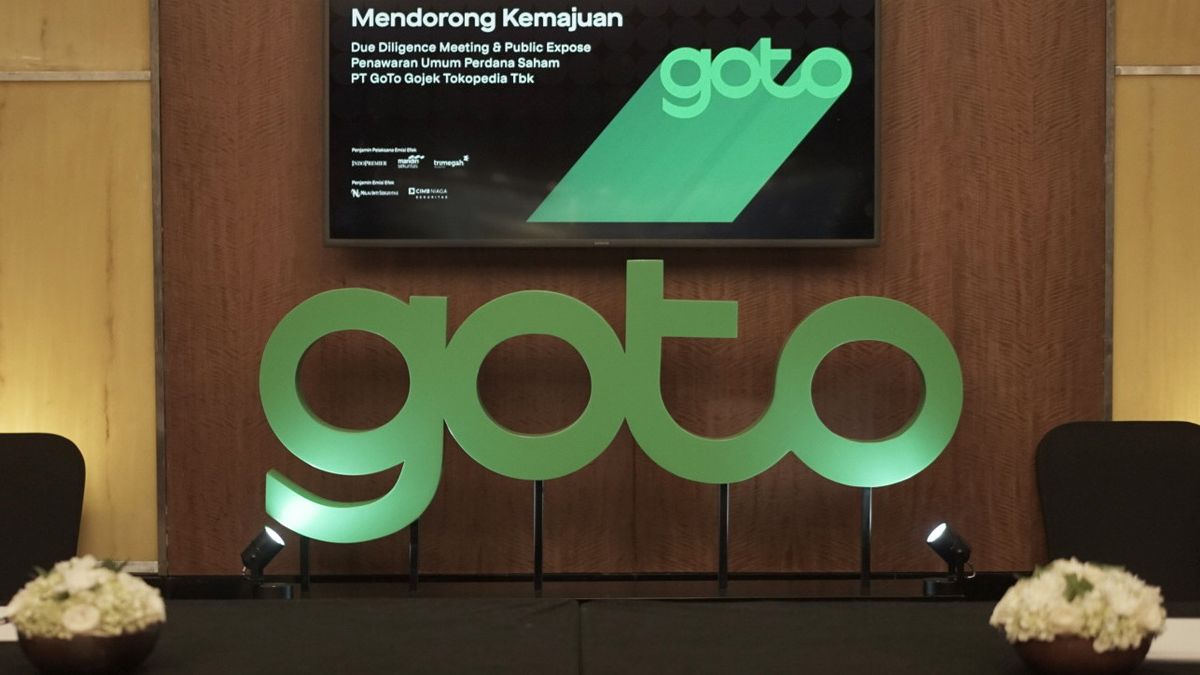 GoTo تحدد السعر الأولي للسهم الواحد 338 روبية إندونيسية ، ومن المحتمل أن تجمع 15.8 تريليون روبية إندونيسية صناديق اكتتاب عام بقيمة سوقية تبلغ 400.3 تريليون روبية إندونيسية