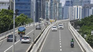 Portal JLNT Casablanca Dirusak Pemotor, Polisi Cari Pelaku