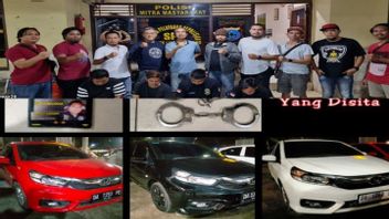 Fake Police Like Debt Collector Rampas Force Citizens' Vehicles In South Kalimantan Arrested
