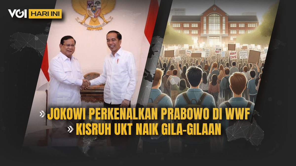 VIDEO: President Jokowi Introduces Prabowo At WWF, Campus UKT Chaos Rises "Crazy"