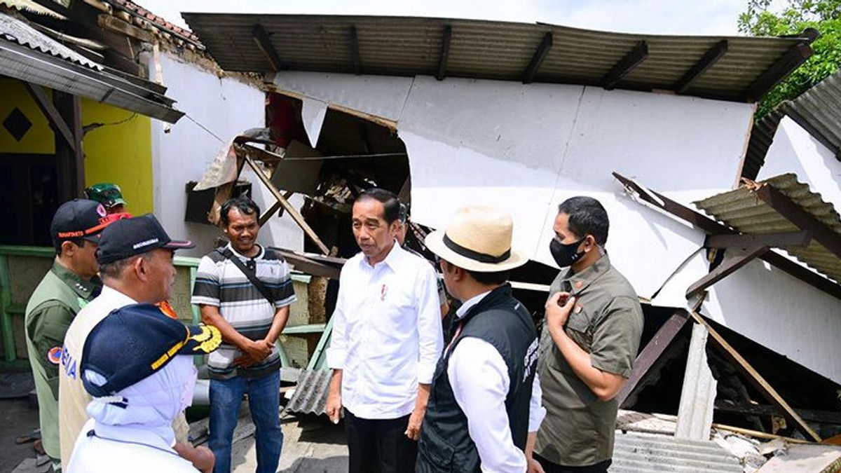 UAE President Jokowi Called Joining Dozens Of Earthquakes Cianjur