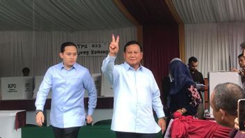 Ditanya soal Satu Putaran, Prabowo: InsyaAllah
