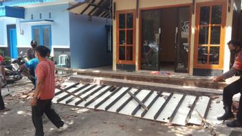 Sejumlah Bangunan di Kabupaten Blitar Rusak Akibat Gempa Malang