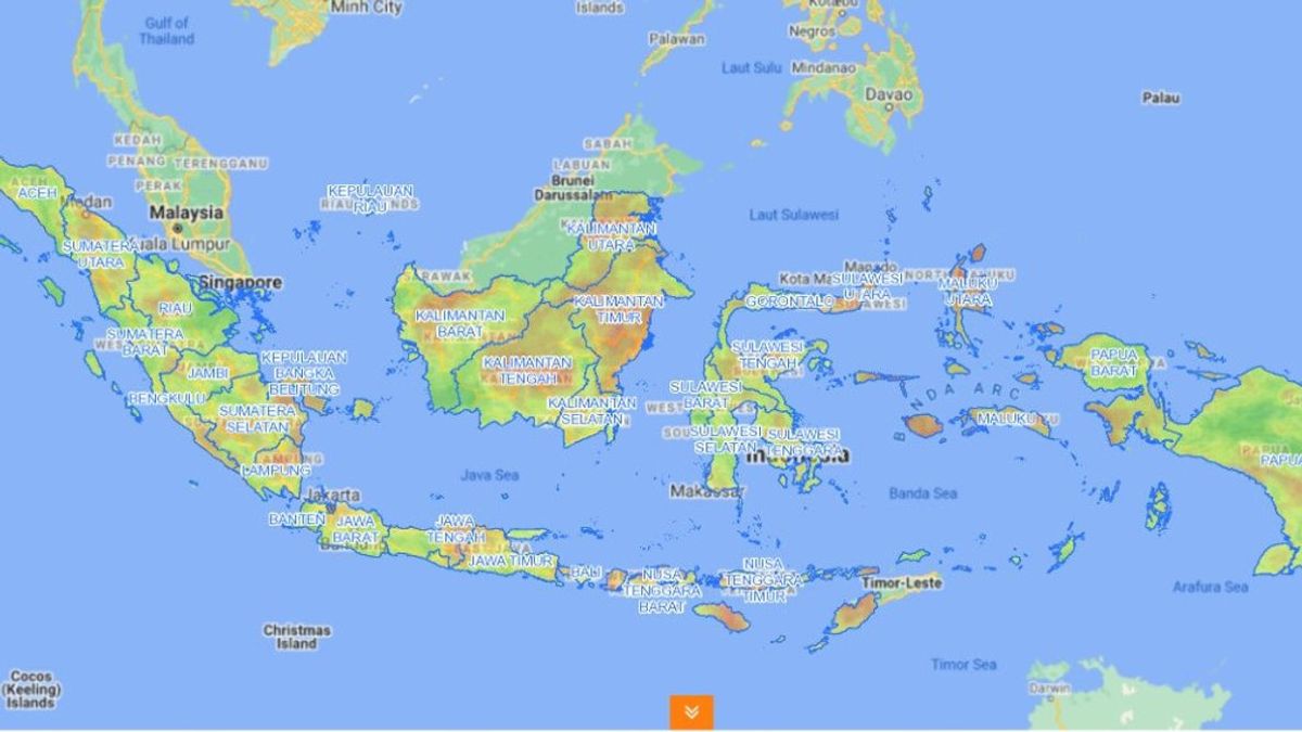 BMKG: Attention à L'augmentation De L'activité Sismique Dans La Zone Bengkulu-Lampung