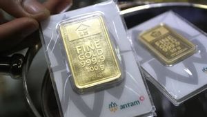 Harga Emas Antam Turun Lagi ke Rp1.906.000 per Gram
