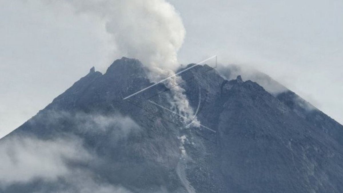 Mount Merapi This Morning: Launches 35 Times Of Incandescent Lava Falls