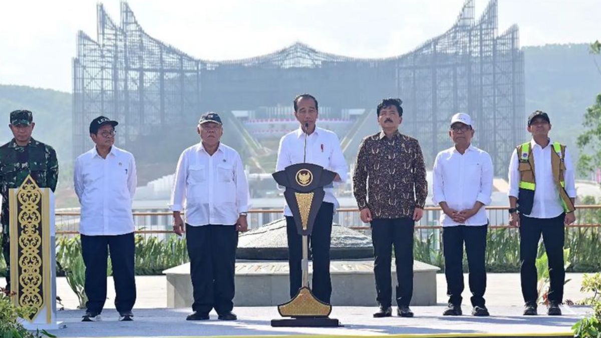 Presiden Saksikan Gladi Kotor Upacara di IKN