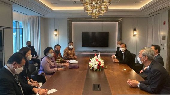 Megawati Audiensi dengan Pemerintah dan Parlemen Korsel