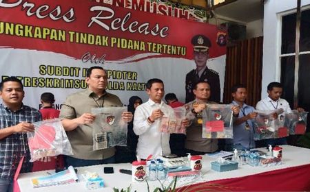 5 Penambang Emas Ilegal di Kalteng Diringkus, Ekskavator hingga Uang Tunai Rp235 Juta Disita