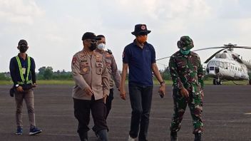 Situation Under Control, Jambi Returns Two Water Bombing Helicopters To BNPB