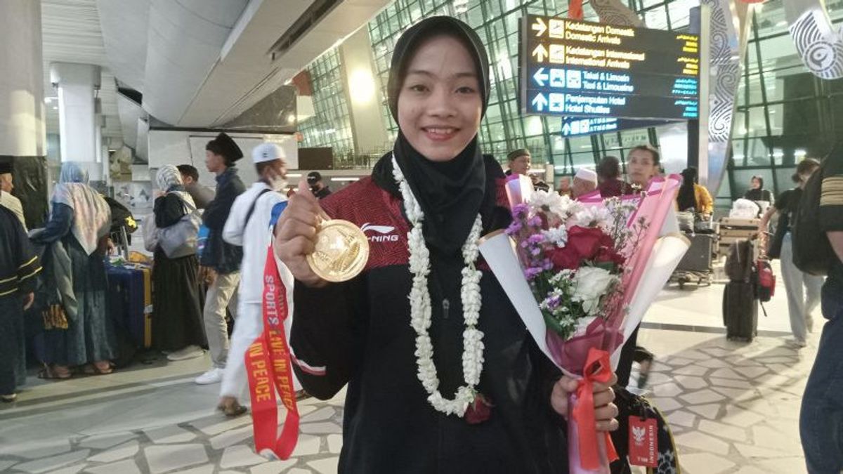 Safira Dwi Meilani's Mentally Beautiful Plate Was Shaken Before Getting The 2023 SEA Games Gold Medal