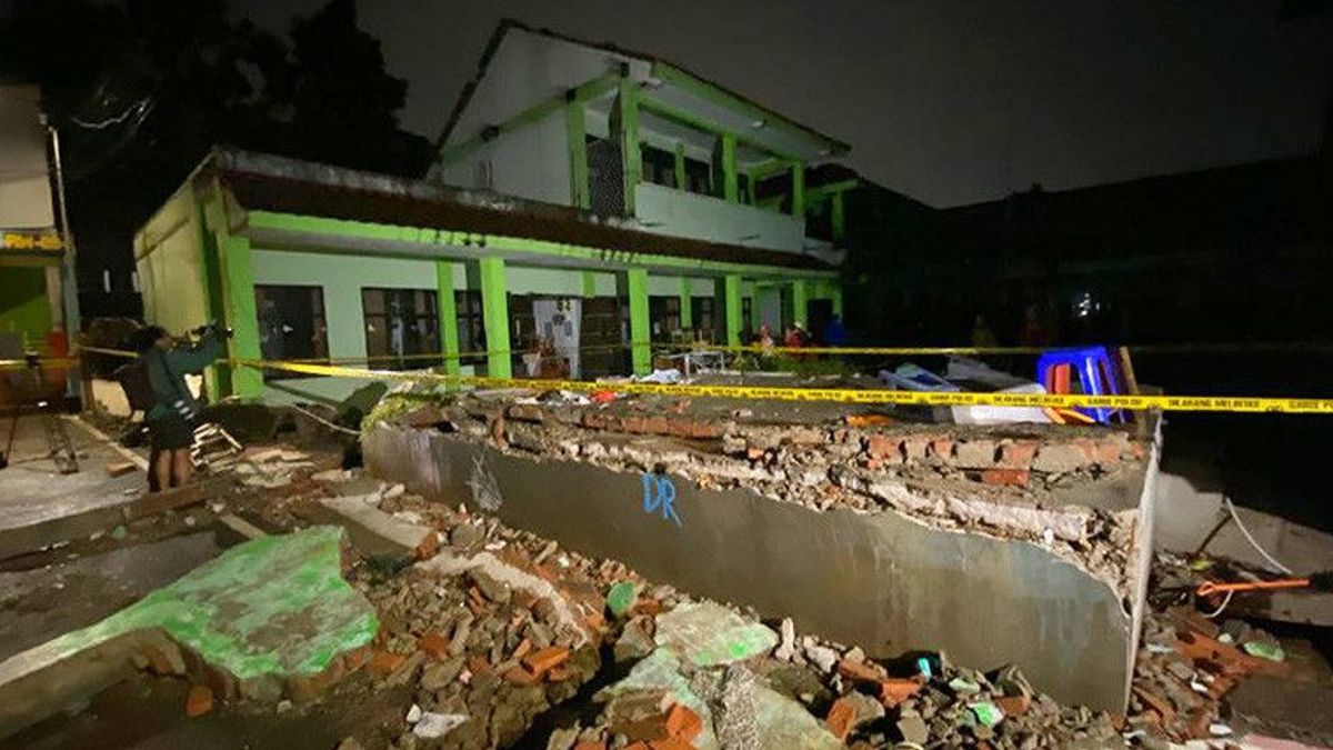 DKI Provincial Government Facilitates The Repair Of Collapsed MTsN 19 Building