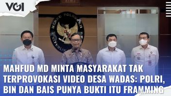 VIDEO: About Wadas Village Video On Social Media, Mahfud MD Says This