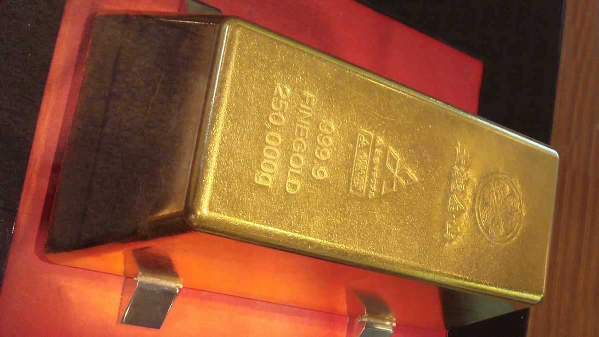 Russia's Invasion Of Ukraine, The World's Largest Gold Bar Price Soars Fivefold To IDR 247 Billion