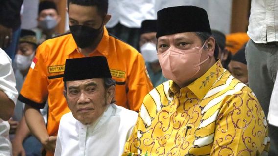 Airlangga Sambut Rhoma Irama Kembali ke Golkar Meski Sempat Hijrah