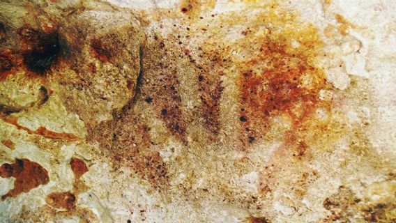 488 Motif Gambar Cadas Prasejarah Ditemukan di Pulau Kaimear