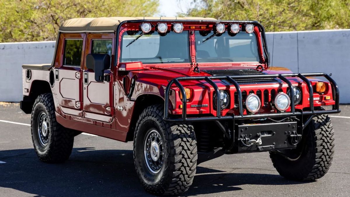 Hummer H1 Alpha 2006 yang Legendaris Kini Dilelang, Penawar Ketiga Capai Rp1,3 Miliar