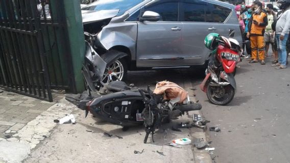  Penyerempet Polisi yang Tabrak Pemotor di Pasar Minggu Hingga Tewas Ditetapkan Sebagai Tersangka