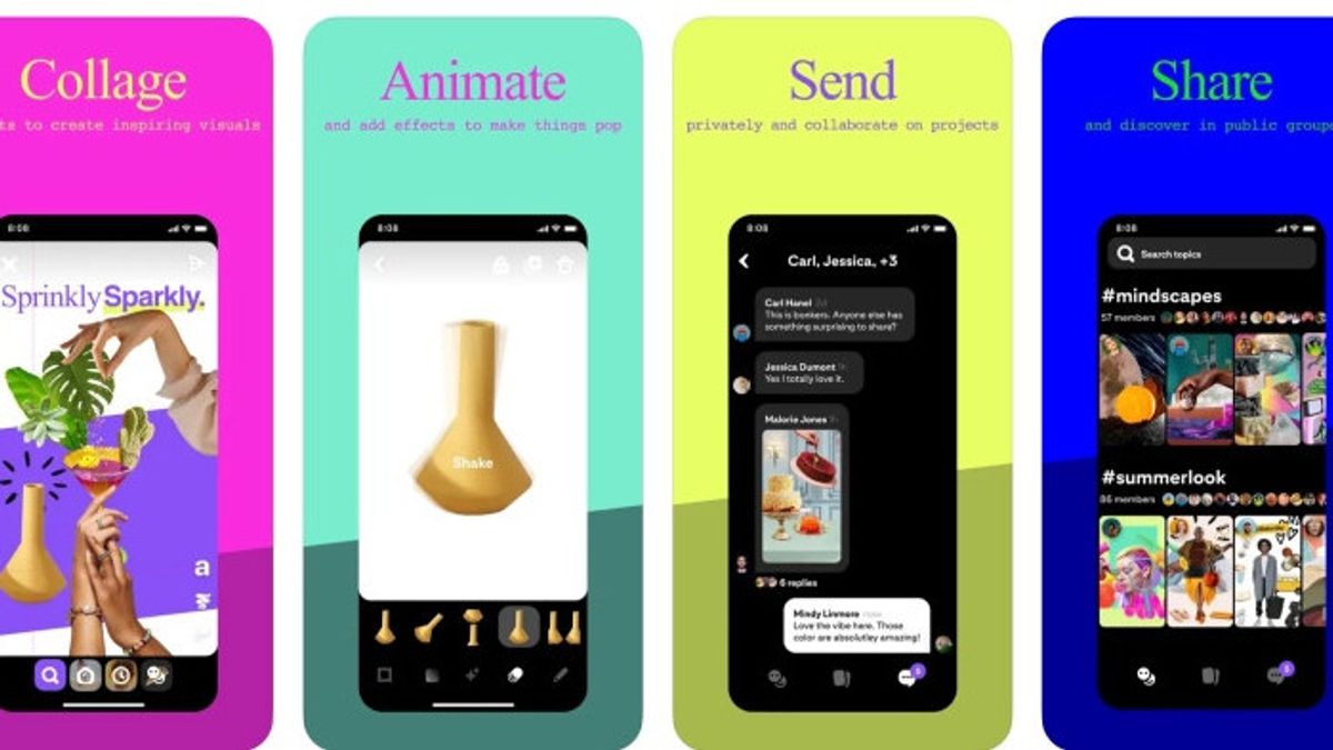 Pinterest Luncurkan Aplikasi Baru 'Shuffles' untuk Buat Kolase yang Lebih Kreatif