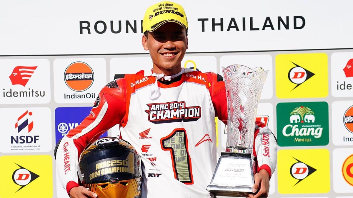 Pebalap Herjun Atna Firdaus Juara ARRC 2024