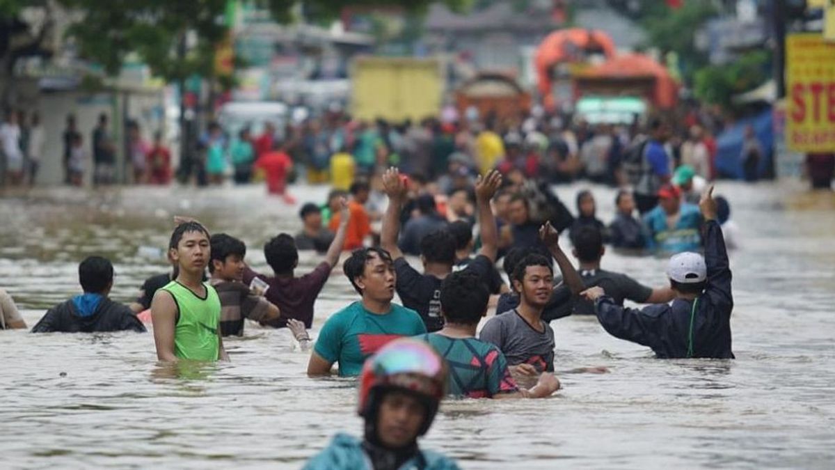 Drainage Capacity Is The Reason For Anies Jakarta Floods, PDIP: Why Isn't It Repaired?