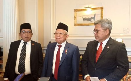 Wapres Ma'ruf Amin Dukung Proses Hukum Firli Bahuri sebagai Tersangka