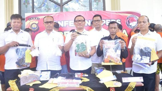 Polda Jambi Sita 2,35 Kilogram Sabu